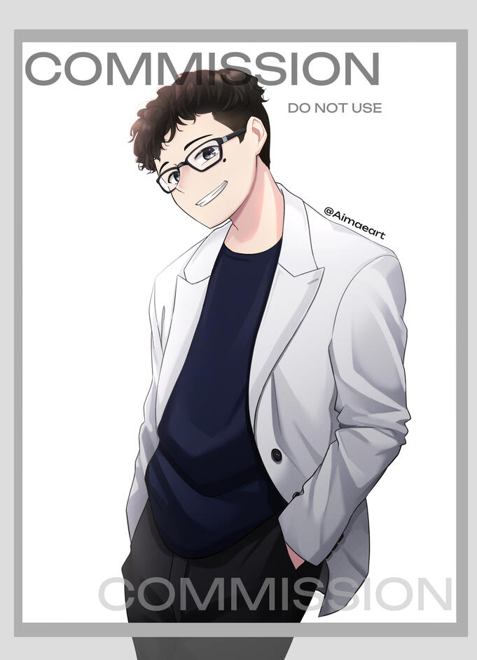 FULLY RENDERED HALF BODY